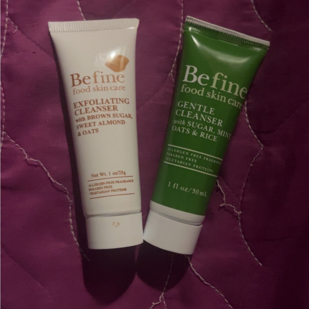 Exfoliating and Gentle Cleanser Set